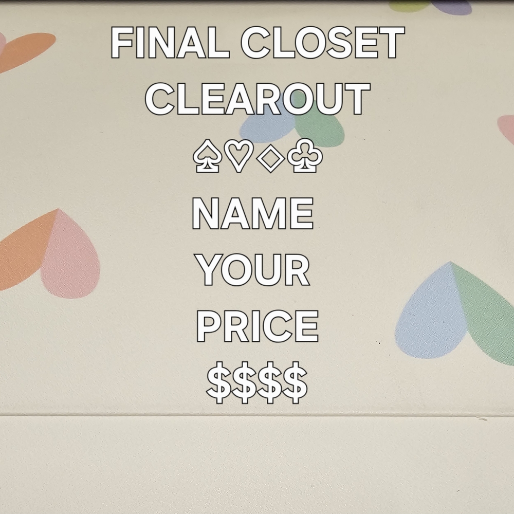 Closet CLOSEOUT